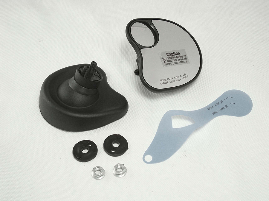 fairing mounted mirrors