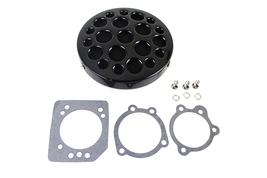 Wyatt Gatling Black Drilled CV Air Cleaner