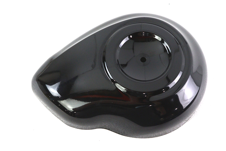 8" Teardrop Air Cleaner Cover Black