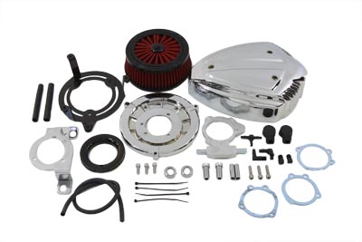 Siren Air Cleaner Assembly Chrome