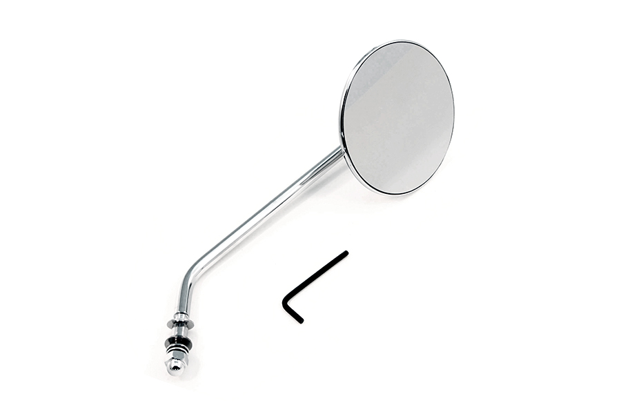 *UPDATE Round Mirror Stainless Steel with Round Stem
