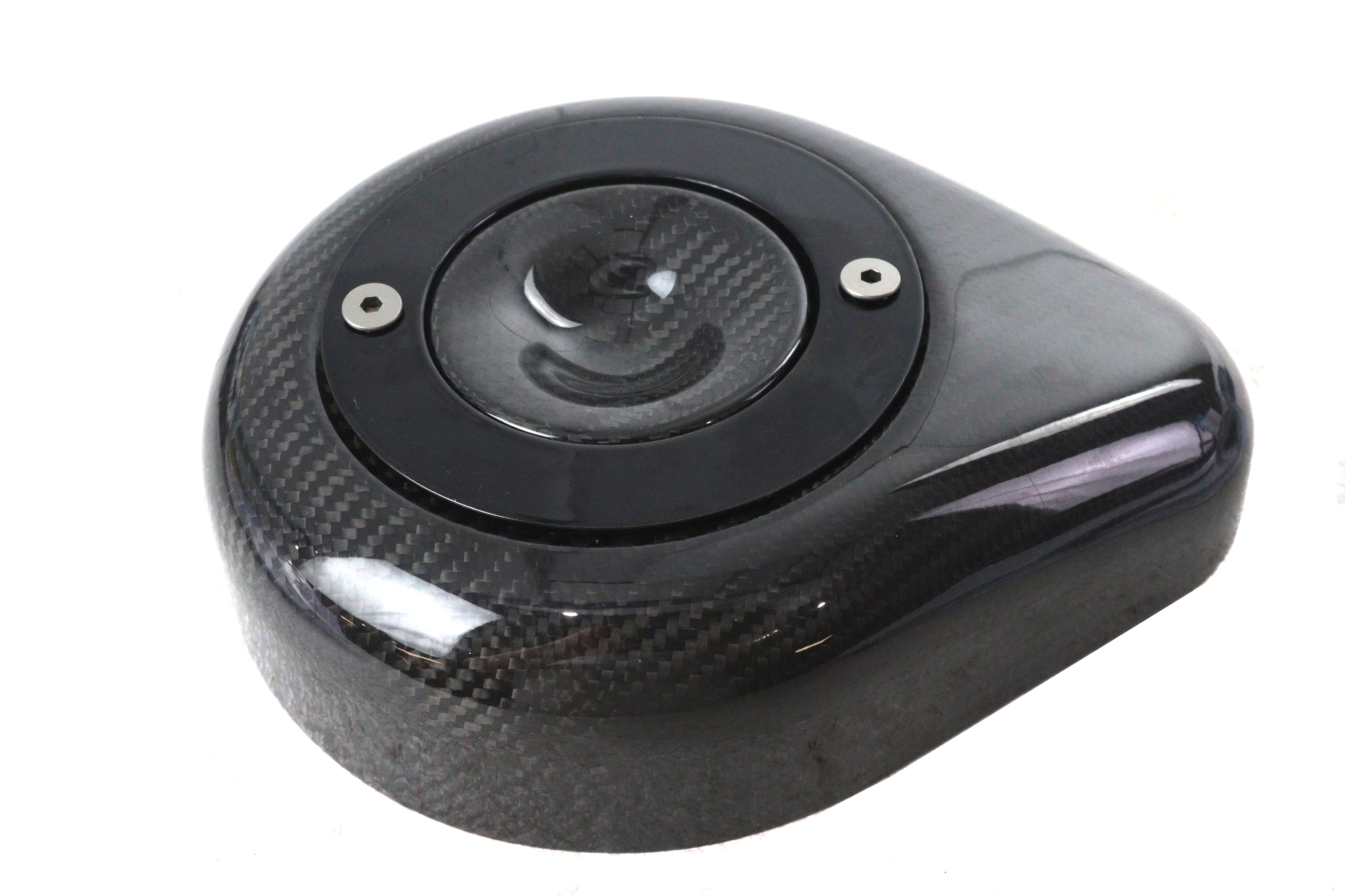 Teardrop Air Cleaner Cover Carbon Fiber