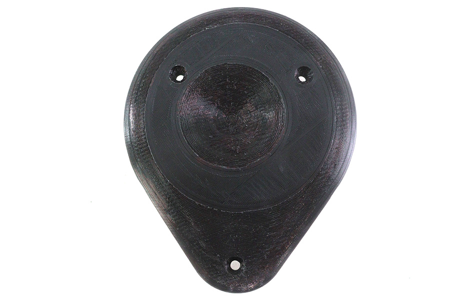 Mini Teardrop Air Cleaner Cover Chrome