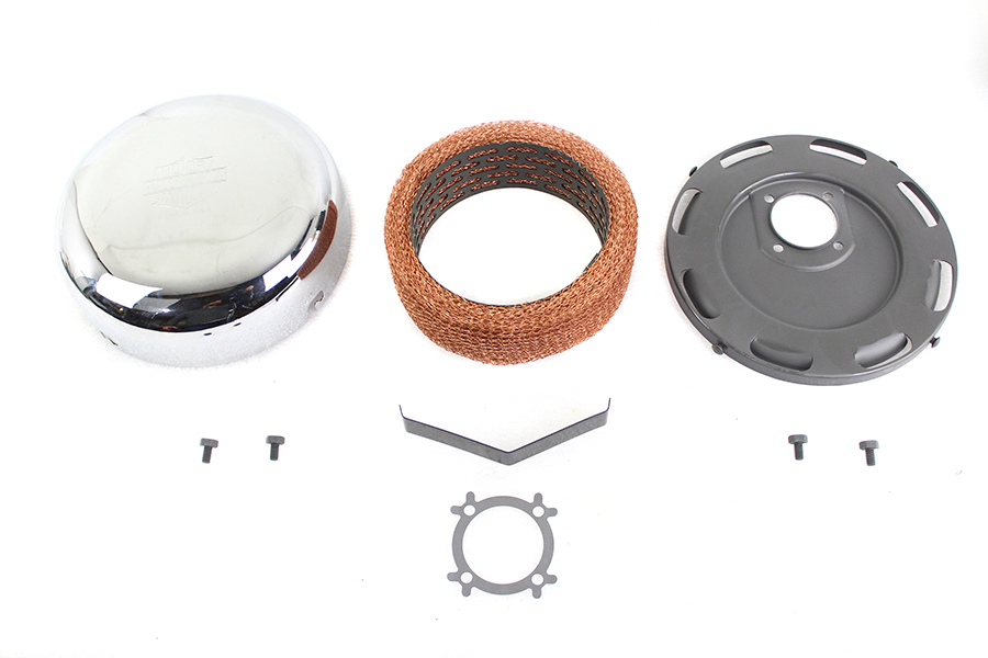 7" Chrome J Slot Air Cleaner