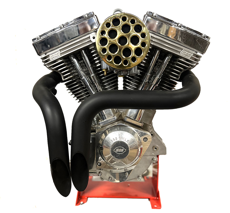 Wyatt Gatling Brass Drilled CV Air Cleaner