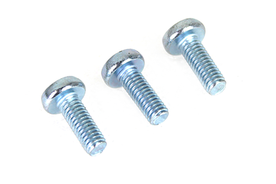 Panhead Phillips Screw Set Zinc Plated