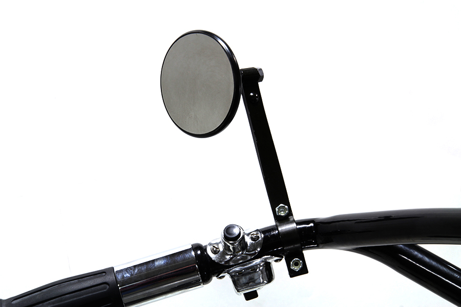 3" Black Face Mirror Kit
