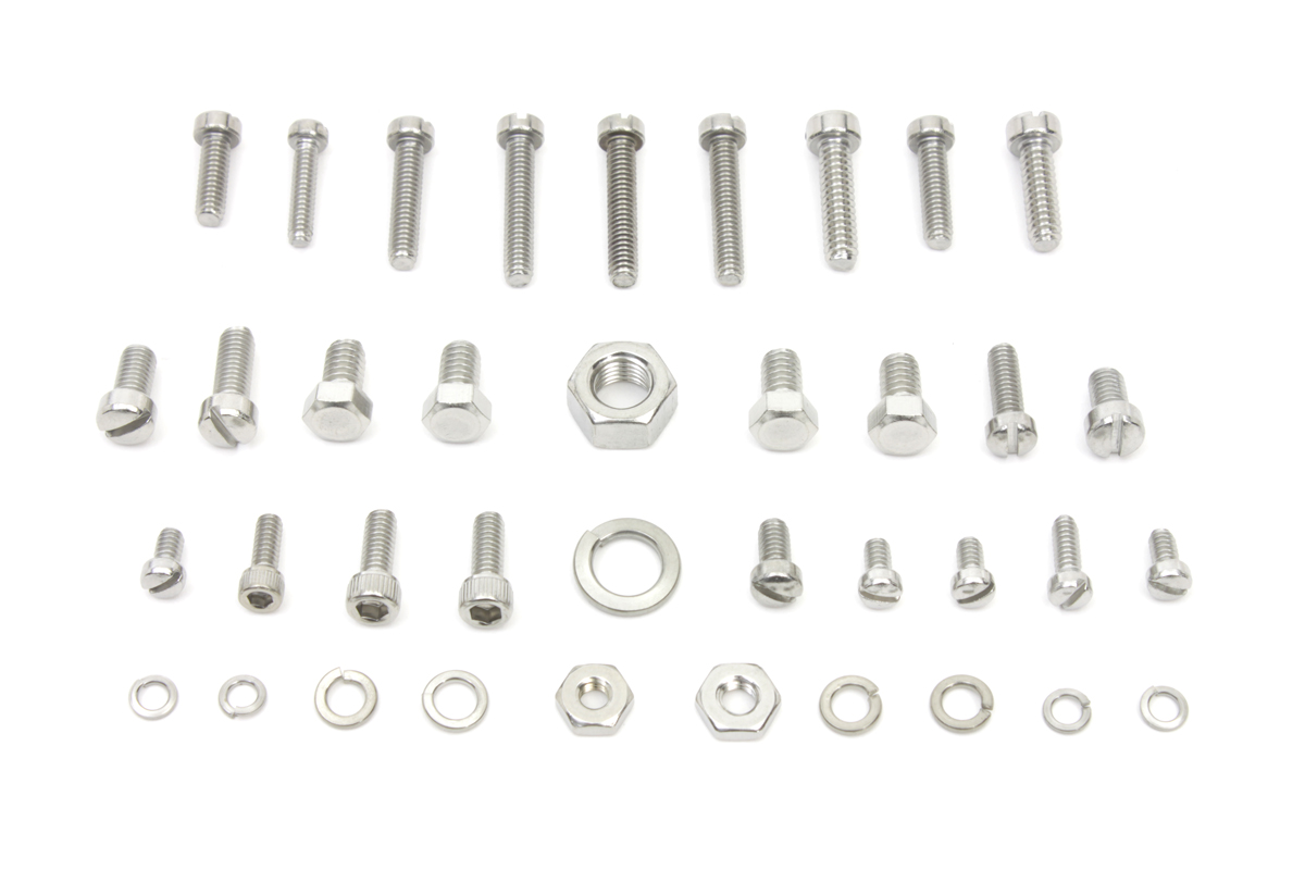 Linkert Carburetor Screw Kit Zicad Plated