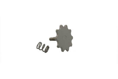 Throttle Thumbwheel Screw Chrome