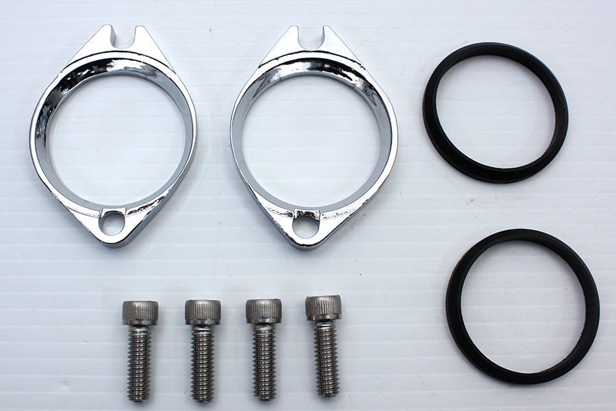 Intake Manifold Flange Kit Chrome