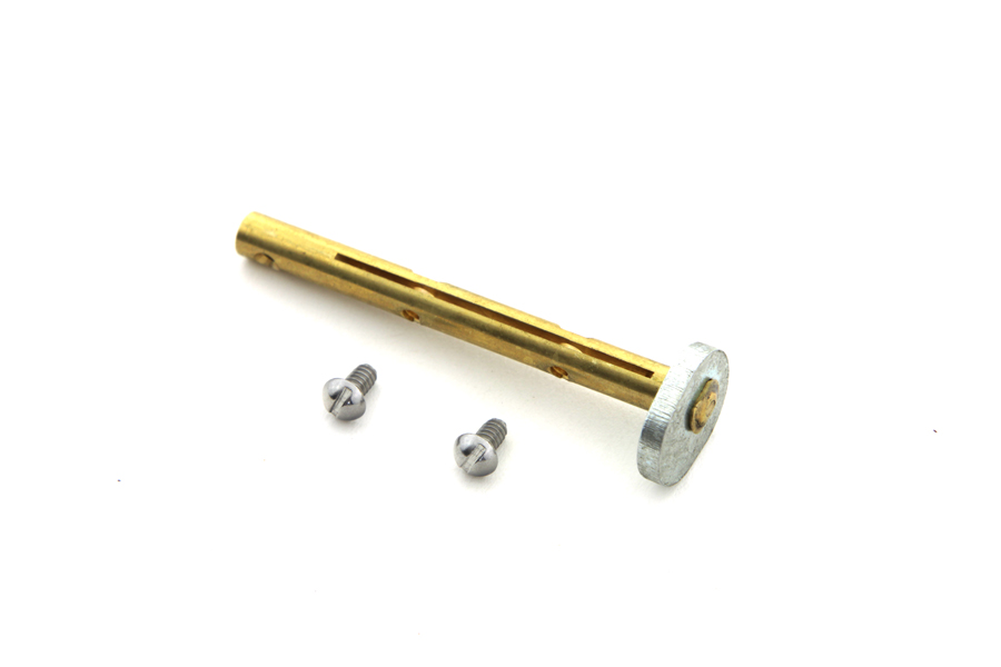 Replica Brass Linkert Carburetor Choke Shaft – Fits Harley Shovelhead / Panhead 1933-52