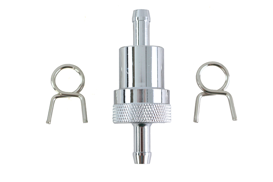 Alloy Fuel Filter Chrome