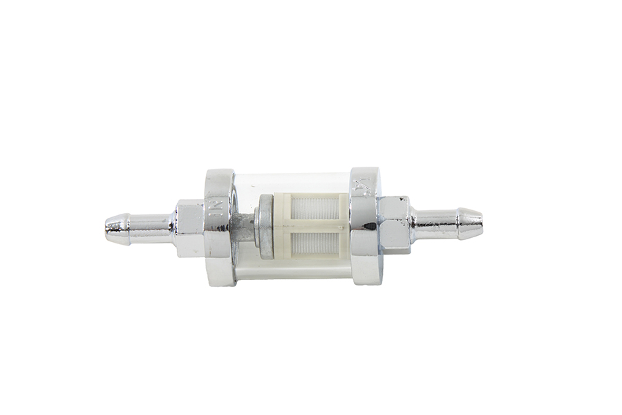 Kleer-Thru Fuel Filter Chrome and Glass
