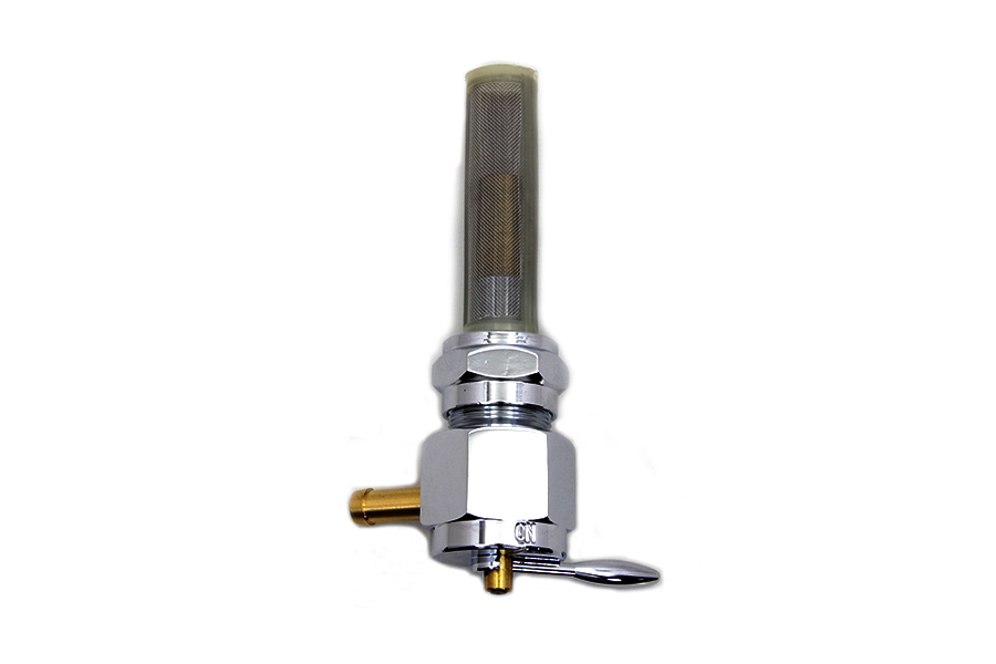 Sifton Chrome Hex Petcock Forward Facing