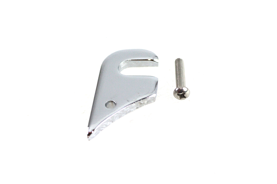 Carburetor Choke Cable Bracket Chrome