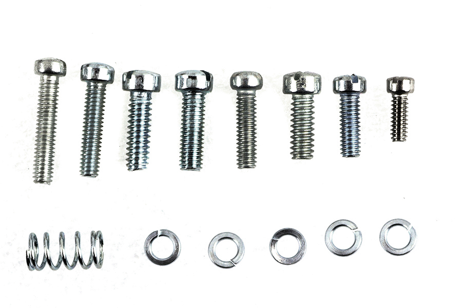 Linkert Throttle Lever Replacement Screw and Spring Kit Zinc