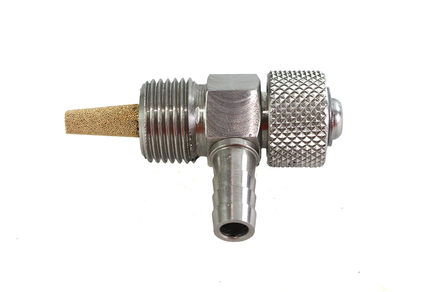 Stainless Steel 90° Rotary Petcock 3/8"