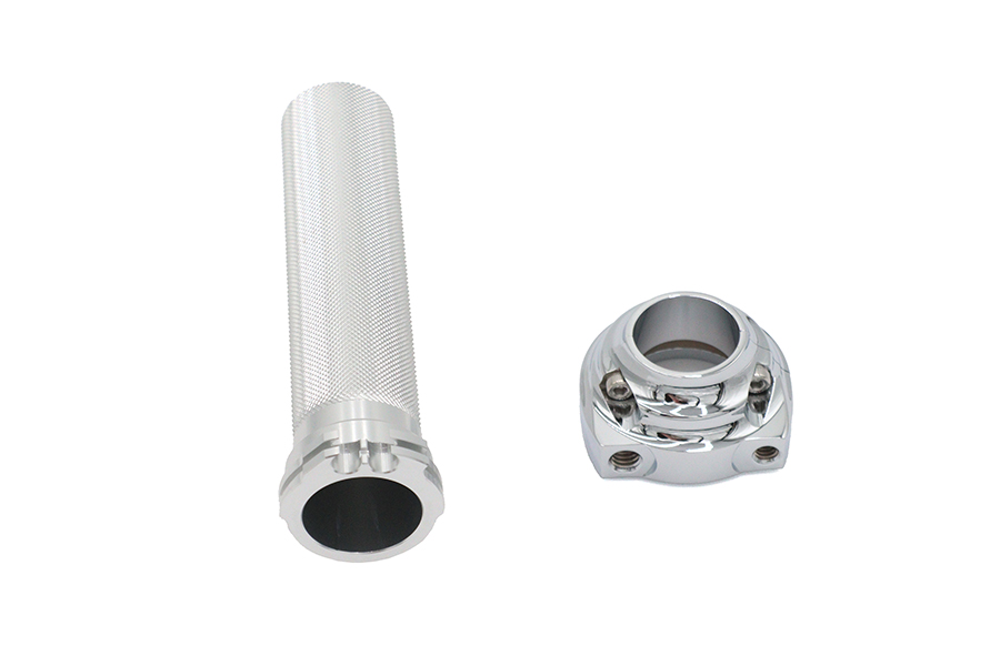 Anderson Twist Grip Assembly Chrome