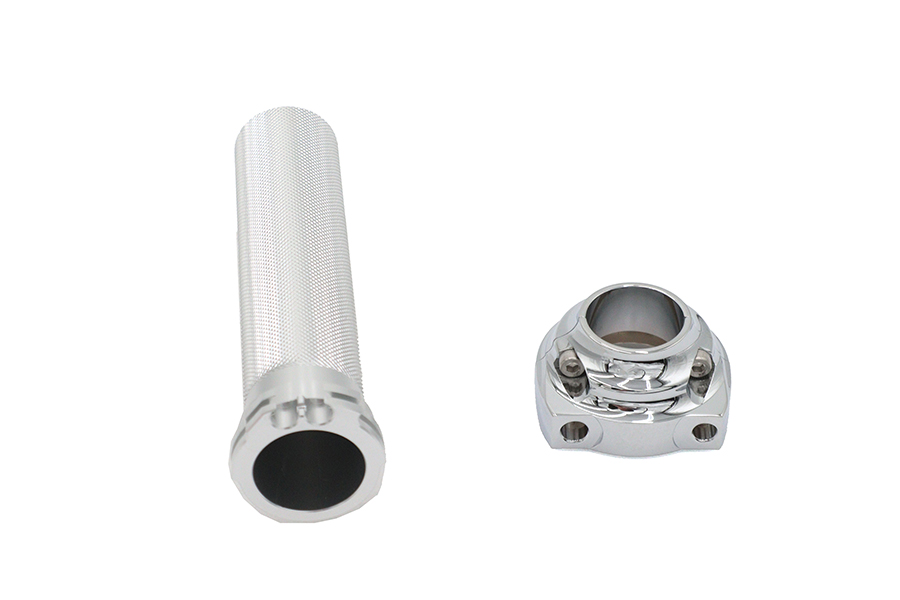 Anderson Twist Grip Assembly Chrome