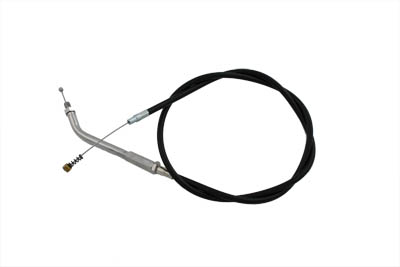 Black Idle Cable with 45° Elbow Fitting