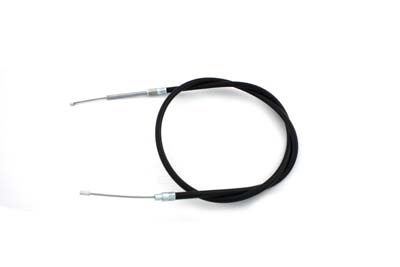 Black Clutch Cable +4" Over Stock
