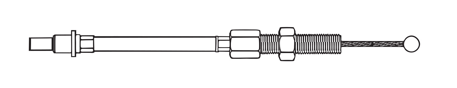 Black Clutch Cable with Stock Casing