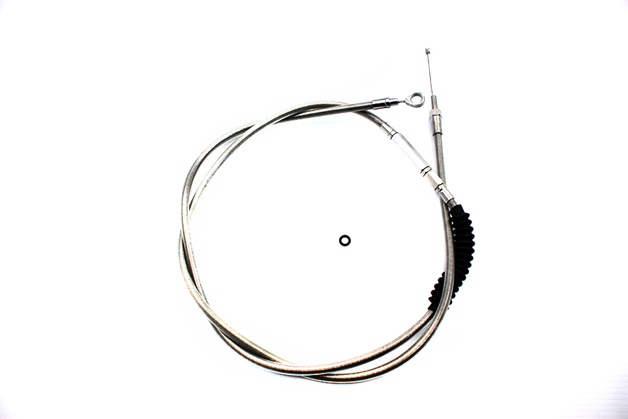 75.25" Braided Stainless Steel Clutch Cable