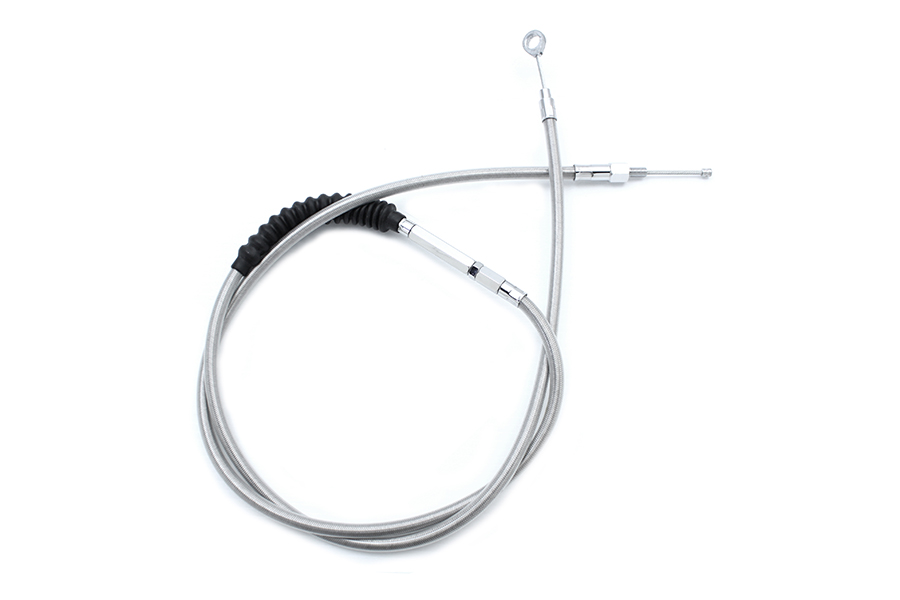 66.50" Braided Stainless Steel Clutch Cable