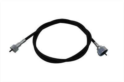 50" Black Speedometer Cable
