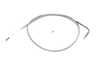 Braided Stainless Steel Idle Cable with 42" Casing