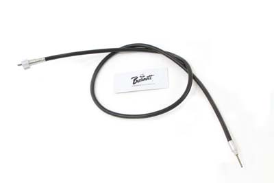 40" Black Speedometer Cable
