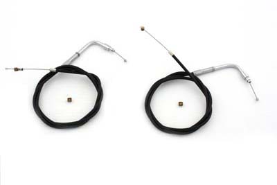 42.25" Black Throttle and Idle Cable Set
