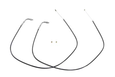 41.50" Black Throttle and Idle Cable Set