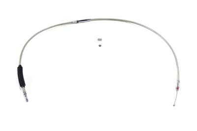 62.66" Braided Stainless Steel Clutch Cable