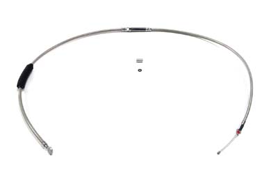 64.57" Braided Stainless Steel Clutch Cable