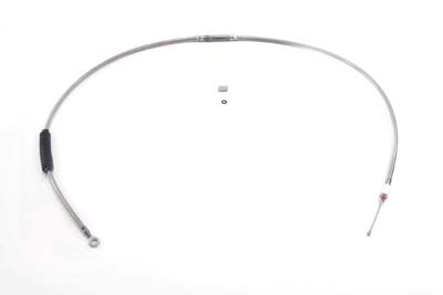65.66" Braided Stainless Steel Clutch Cable