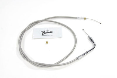 Braided Stainless Steel Throttle Cable with 45" Casing