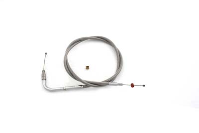 Braided Stainless Steel Throttle Cable with 38" Casing