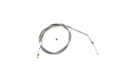 Braided Stainless Steel Throttle Cable with 38" Casing