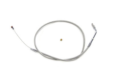 Braided Stainless Steel Idle Cable with 32.25" Casing