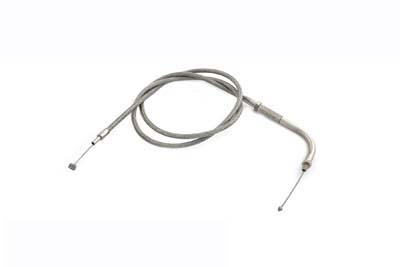 36/" Boîtier Avec Câble S6054X Tressé Acier Inoxydable Universel Throttle Assembly