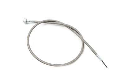 36" Braided Stainless Steel Speedometer Cable