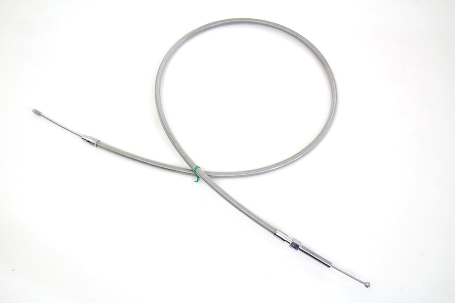 V-Twin 36-8049 52.56" Braided Stainless Steel Clutch Cable V-Twin 36-8049 52.56" Braided Stainless Steel Clutch Cable
