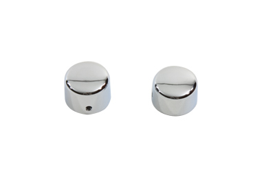 Chrome Front Axle Cap Cover Set Cap Style