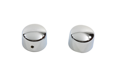 Chrome Front Axle Nut Cap Set