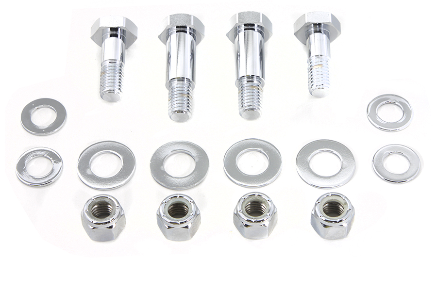 Shock Bolt Set Chrome