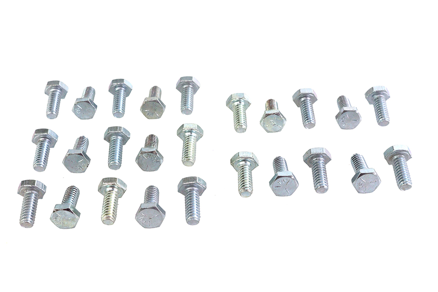 Hex Cap Bolts Zinc 1/4" X 5/8"