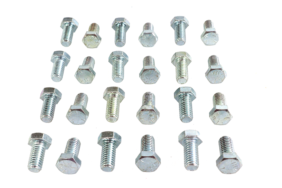 Hex Cap Bolts Zinc 3/8" X 3/4"