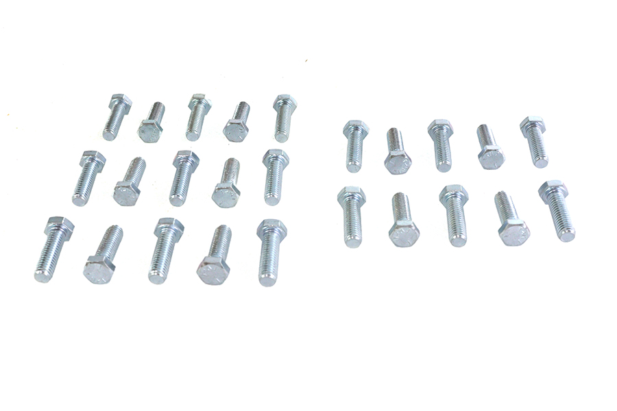 Hex Cap Bolts Zinc 3/8" x 1-1/4"