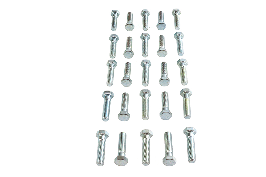 Hex Cap Bolts Zinc 3/8"-16 x 1-1/2"